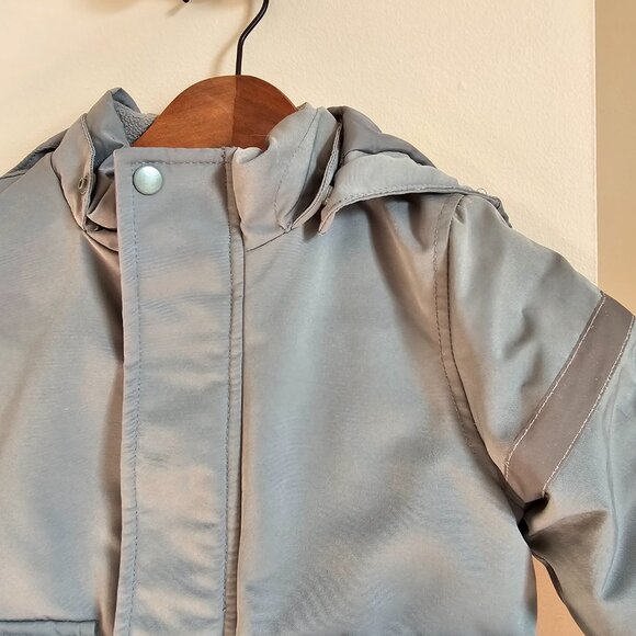 H&M Water-Resistant Padded Parka and Snow Pants with Suspenders - Picture 3 of 16